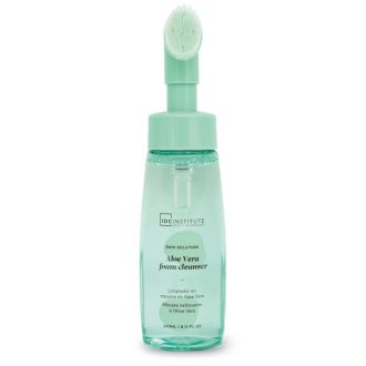   IDC Institute arctisztító hab 240ml aloe verával és hámlasztó ecsettel