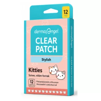 Derma Angel pattanástapasz 12db Stylish cica forma