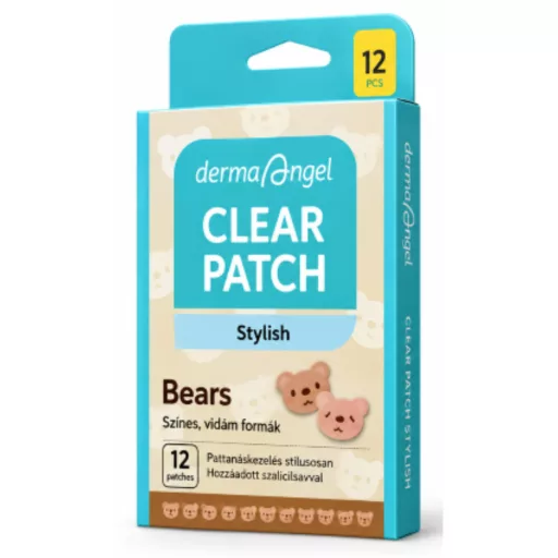 Derma Angel pattanástapasz 12db Stylish maci forma