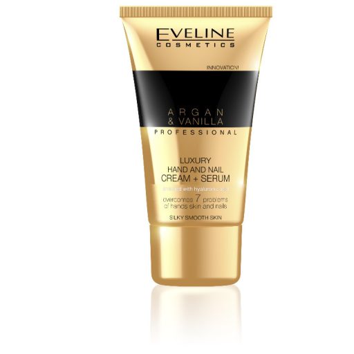 Eveline kéz-és körömápoló krém-szérum 100ml Argan&Vanilla