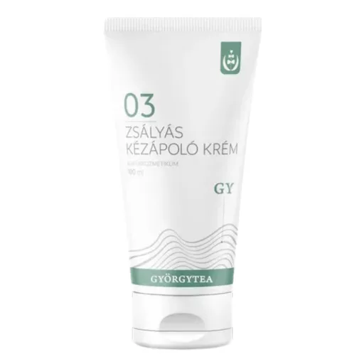 Györgytea kézápoló krém 100ml zsályás