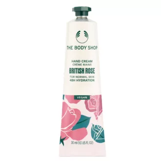 The Body Shop kézkrém 30ml angol rózsa vegan