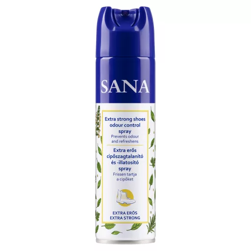 Sana extra erős cipőszagtalanító és -illatosító spray 150 ml