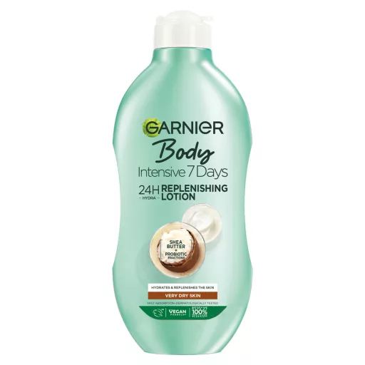 Garnier Body Intensive 7 Days feltöltő testápoló shea vajjal, 400 ml