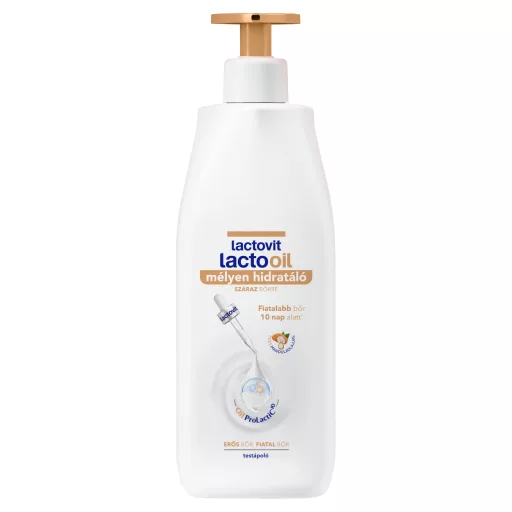 Lactovit Lactooil mélyen hidratáló testápoló 400 ml