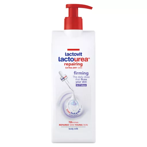 Lactovit Lactourea¹⁰ feszesítő testápoló extra száraz bőrre 400 ml