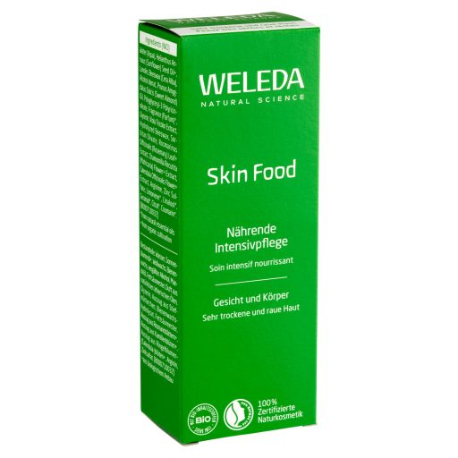 Weleda Skin Food intenzíven tápláló bőrápoló krém arcra és testre 75 ml