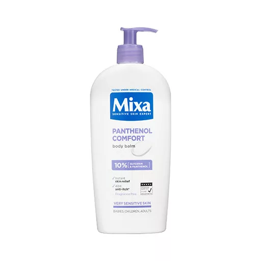 Mixa Baby & Adult bőrnyugtató testápoló balzsam atópiára hajlamos bőrre 400 ml
