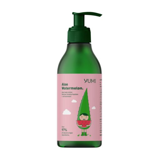 Yumi testápoló 300ml Aloe görögdinnyés