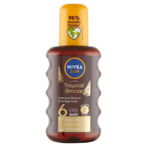 NIVEA SUN Tropical Bronze karotinos napolaj spray FF6 200 ml