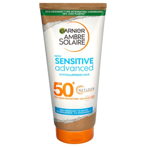 Garnier Ambre S. Sensitive Advanced tej, nagyon magas védelem érzékeny bőrre, SPF50+, 175ml