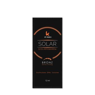 Dr.Kelen Solar Bronz szolárium krém 12ml 