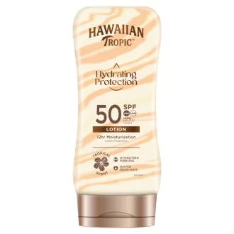   Hawaiian Tropic Hydrating Protection fényvédő termék SPF50 180 ml