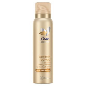   Dove Body Love Summer Revived önbarnító hab a világos-közepes árnyalatú bőrért 150 ml