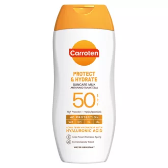   Carroten naptej 200ml Protect & Hydrate hialuronsavval SPF50 vegan