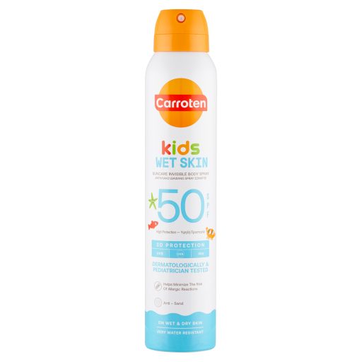 Carroten Kids Wet Skin napvédő spray SPF50 200 ml