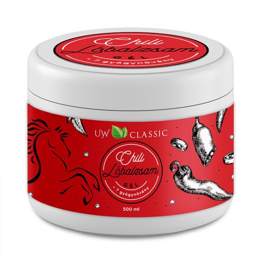 Charlotte UW Lóbalzsam 500ml Chili