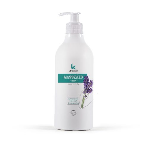 Dr.Kelen masszázskrém 500ml talp