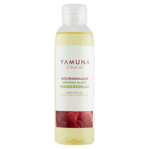 Yamuna szőlőmagolajos növényi alapú masszázsolaj 250 ml