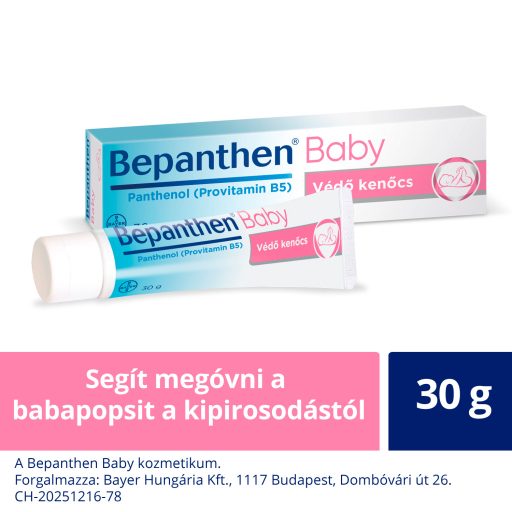Bepanthen Baby panthenol tartalmú gyengéd kenőcs 30 g