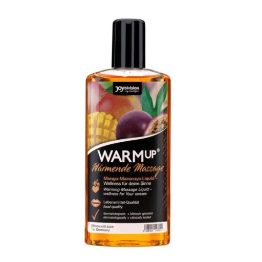 Joydivision WARMup masszázsolaj 150ml mango + maracuya