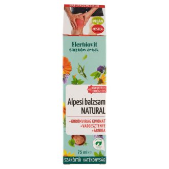 Herbiovit Natural Alpesi balzsam 75 ml 