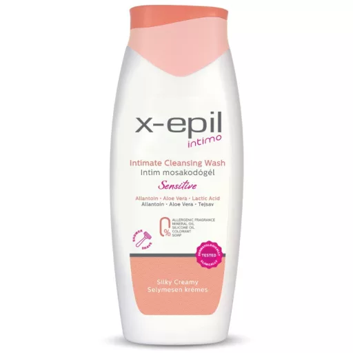 X-Epil Intimo intim mosakodógél 400ml Sensitive