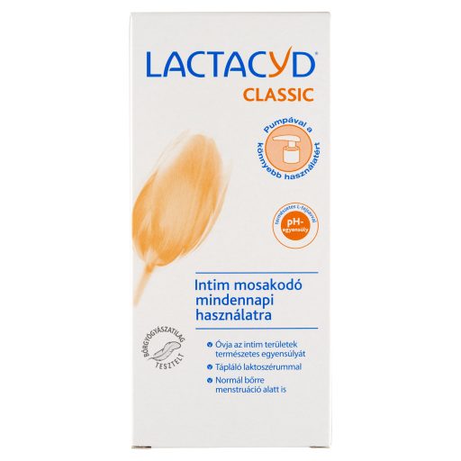 Lactacyd Classic intim mosakodó mindennapi használatra 200 ml