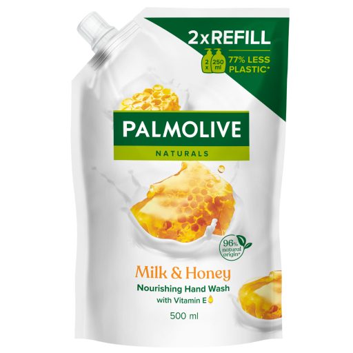 Palmolive Naturals Milk & Honey folyékony szappan utántöltő 500 ml