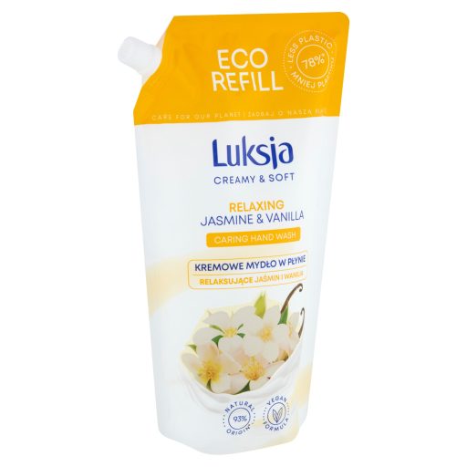 Luksja Creamy & Soft folyékony szappan relaxáló jázminnal és vaníliával 900 ml