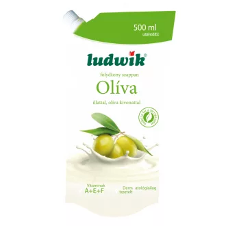 Ludwik folyékony szappan 500ml olíva utántöltő