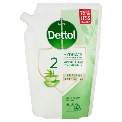 Dettol Aloe Vera és Bambusz folyékony szappan utántöltő 500 ml