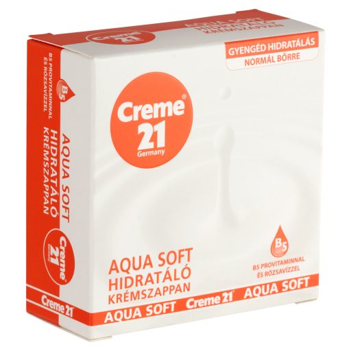 Creme 21 hidratáló szappan 125g Aqua Soft normál bőrre