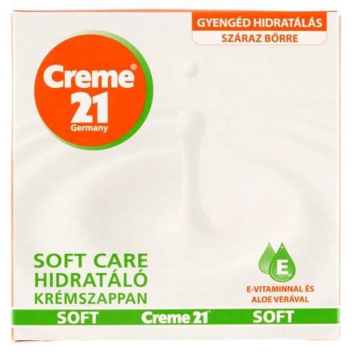 Creme 21 hidratáló szappan 125g Soft care száraz bőrre