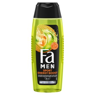   Fa Men Sport Energy Boost 3 az 1-ben tusfürdő testre, hajra és arcra guarana illattal 250 ml