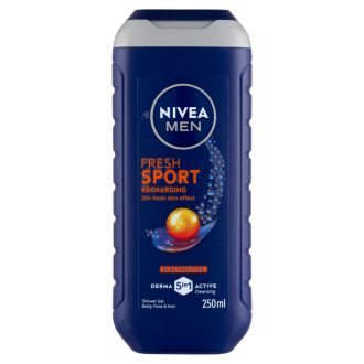 NIVEA MEN Fresh Sport tusfürdő testre, arcra, hajra 250 ml