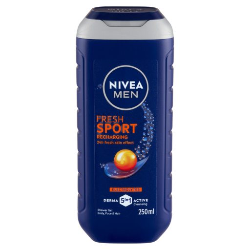 NIVEA MEN Fresh Sport tusfürdő testre, arcra, hajra 250 ml