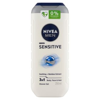   NIVEA MEN Sensitive 3 az 1-ben tusfürdő testre, arcra, hajra 250 ml