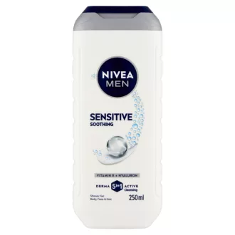 NIVEA MEN Sensitive tusfürdő testre, arcra, hajra 250 ml