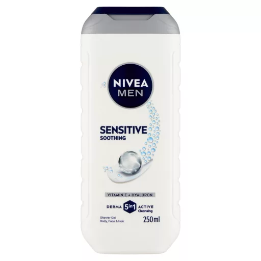 NIVEA MEN Sensitive tusfürdő testre, arcra, hajra 250 ml