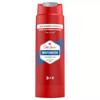   Old Spice Whitewater Férfi Sampon és Tusfürdő, Hosszan Tartó Frissesség, 250 ml