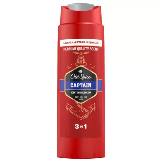 Old Spice Captain Tusfürdő És Sampon Férfiaknak, 250 ml
