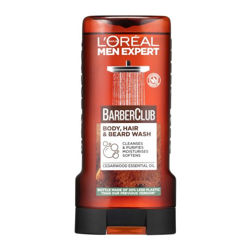 L'Oréal Paris Men Expert Barber Club test-, haj- és szakálltisztító, 300 ml