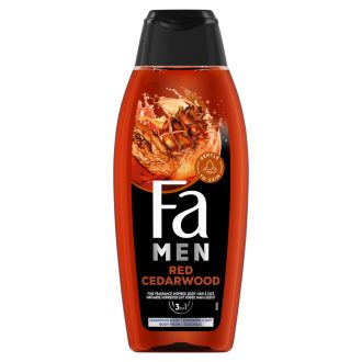   Fa Men Red Cedarwood 3 az 1-ben tusfürdő testre, hajra és arcra cédrusfa illattal 400 ml