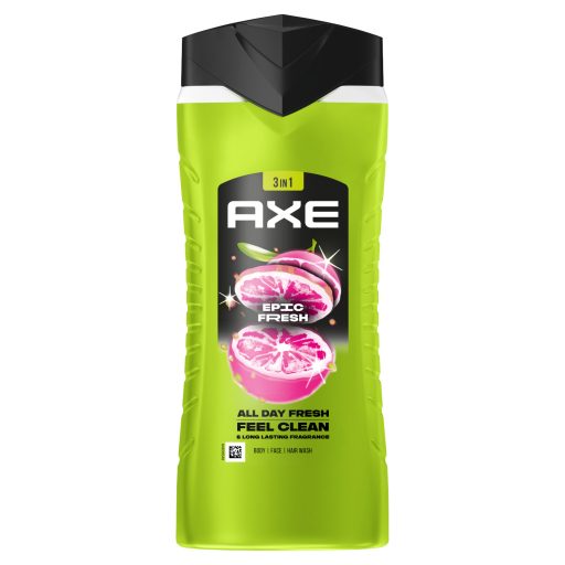 AXE Epic Fresh 3 in 1 tusfürdő testre, arcra, hajra 400 ml