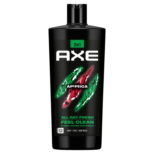 AXE Africa 3 in 1 tusfürdő testre, arcra, hajra 700 ml