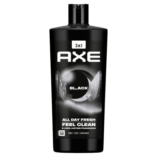 AXE Black 3 in 1 tusfürdő testre, arcra, hajra 700 ml