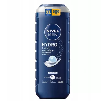   NIVEA MEN Hydro & Care tusfürdő tusoláshoz, arc- és hajmosáshoz 500 ml