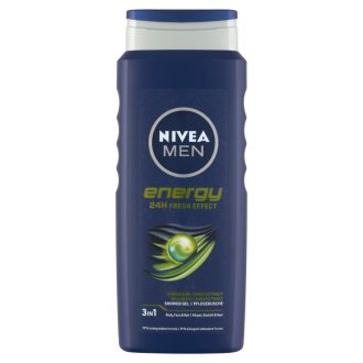   NIVEA MEN Energy tusfürdő tusoláshoz, arc- és hajmosáshoz 500 ml