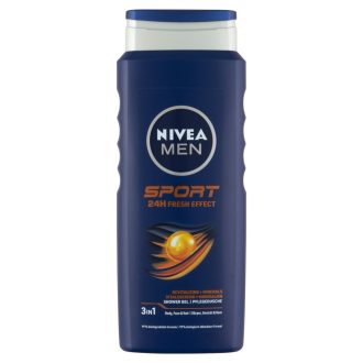   NIVEA MEN Sport tusfürdő tusoláshoz, arc- és hajmosáshoz 500 ml
